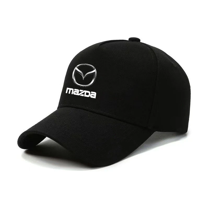 

Car Logo Baseball Caps Sun Hats Adjustable Cap Outdoor Accessories For Mazda 2 3 5 6 CX5 CX30 CX8 CX3 CX9 BT50 MX5 CX7 CX9 RX7
