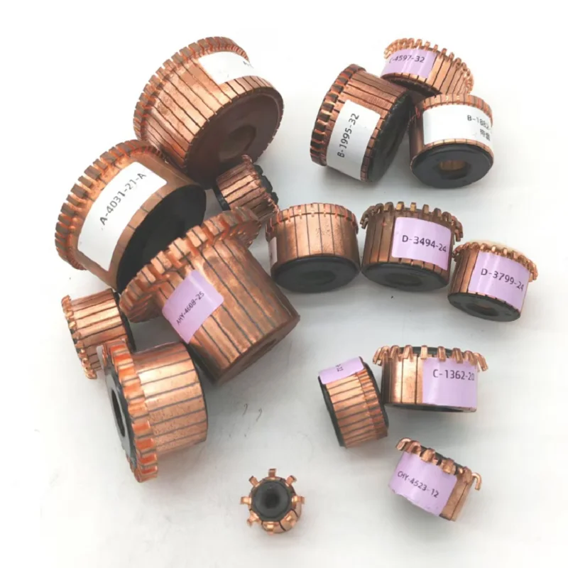 44.5*14*25*15P AHY-3355-15Suitable for Dc Servo Motor Commutator Engraving Machine Motor Commutator Copper Head Ahy-3355-15