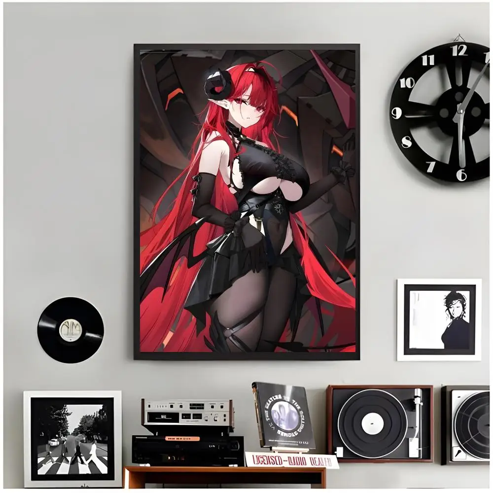 naval game A-Azur Lane Poster Modern Wall Art Home Decor Living Room Decorative Print Unframed