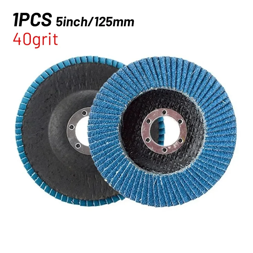 Hard-wearing Flap Sanding Discs Wheels 1pcs Angle Grinder Polisher Tools 40/ 60/80/120 Grit Blade Buffing Brand