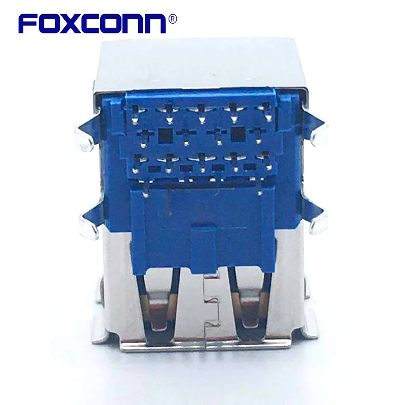 Foxconn UEA11121-8FS6-4F Double-Layer Flanger USB3.0 16 Pno Granaatscherf Plug-In