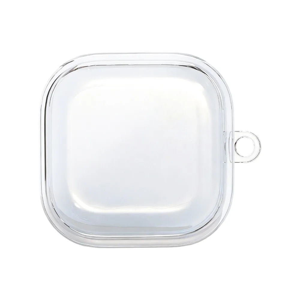 Clear Design Earphone Keychain Case Anti-Scratch Lightweight Charging Box Sleeve Anti-fall for Samsung Galaxy Buds 4/4 Pro