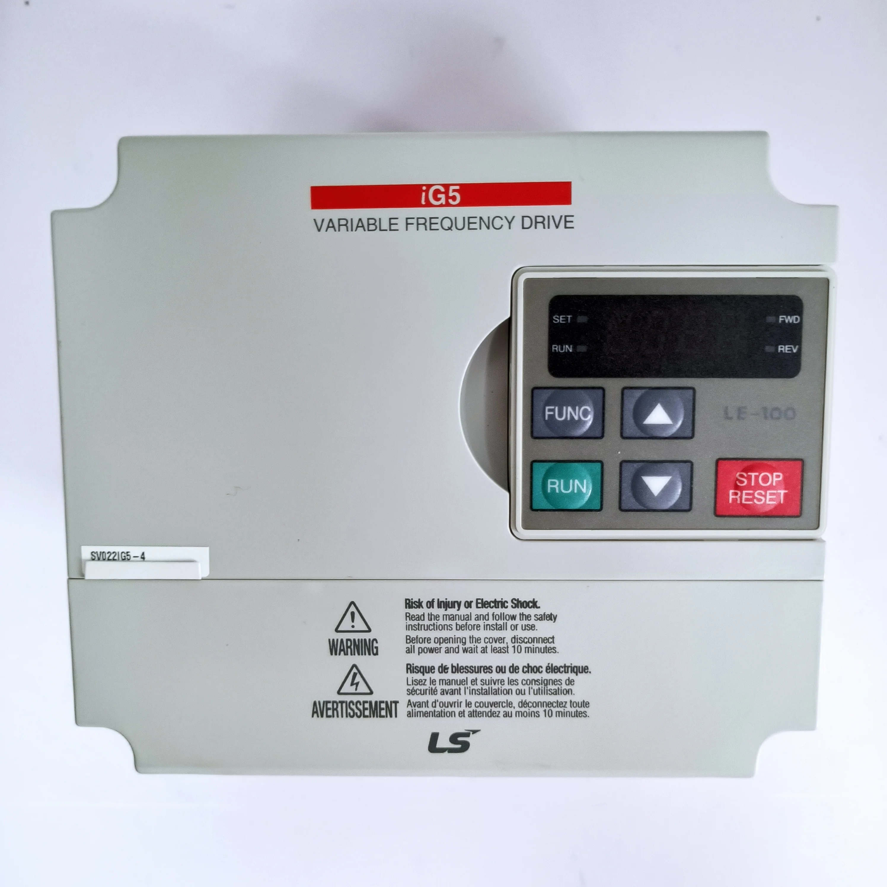 

LS Electrical Automation Inverter LS SV022IG5-4 Power 2.2KW Voltage Three-phase 380V