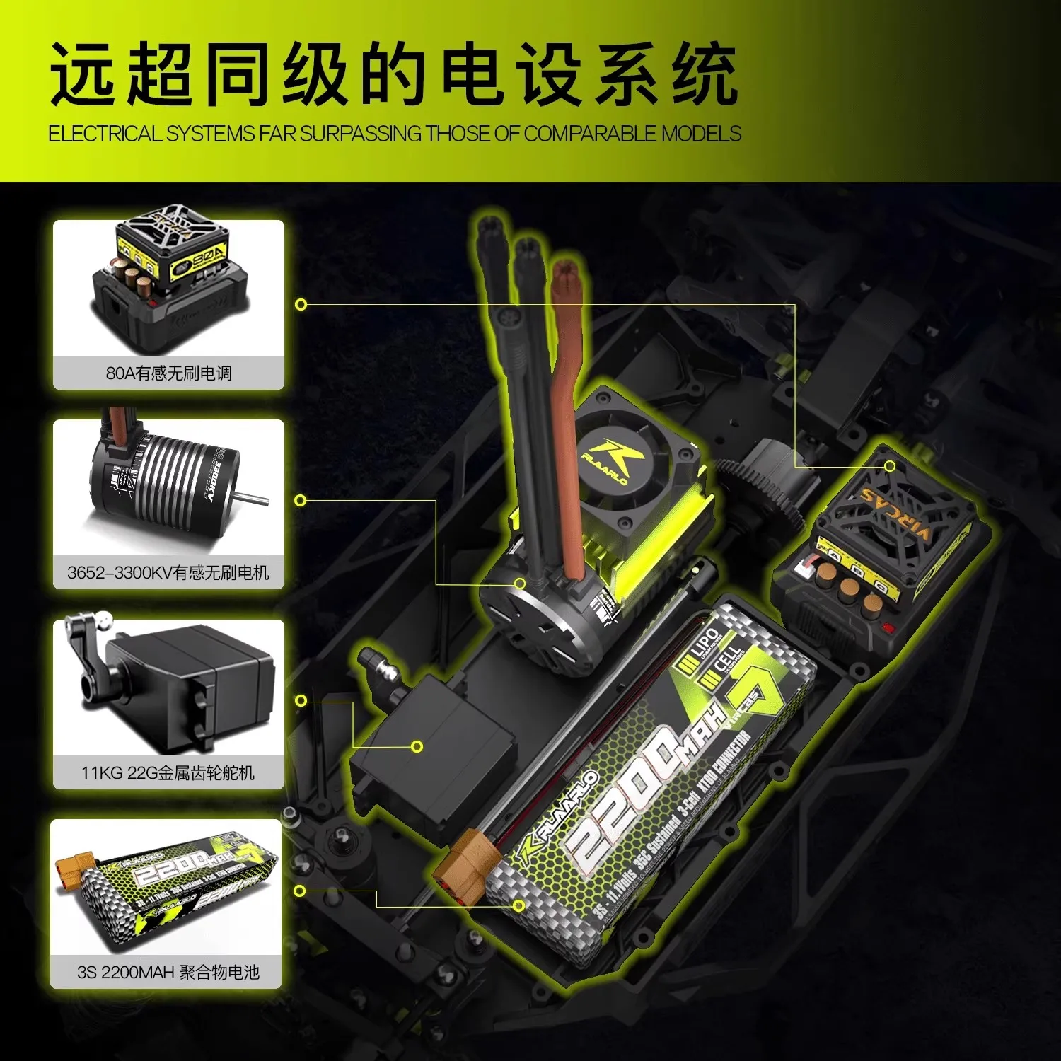 Relalo 1/10 XTS-S10 بدون فرش RC جهاز تحكم عن بعد كهربائي 4WD على الطرق الوعرة سيارة رالي احترافية