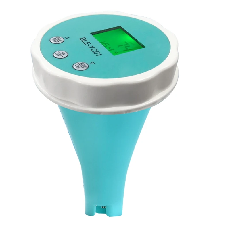 6 In 1 Water Quality Detector PH EC TDS ORP Temperature Chlorine APP Display Swimming Pool Bluetooth Water Quality Teste