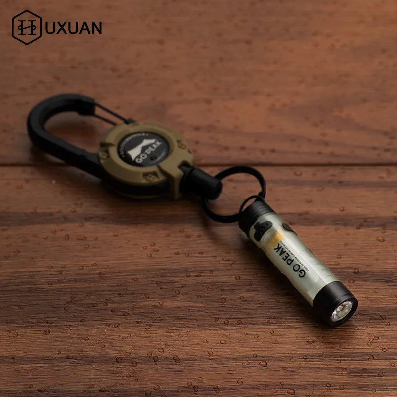 1PC Pocket Mini Flashlight Outdoor Key Clip Cap Ambient Led Long Endurance Disaster Relief Emergency 5050 Small Light