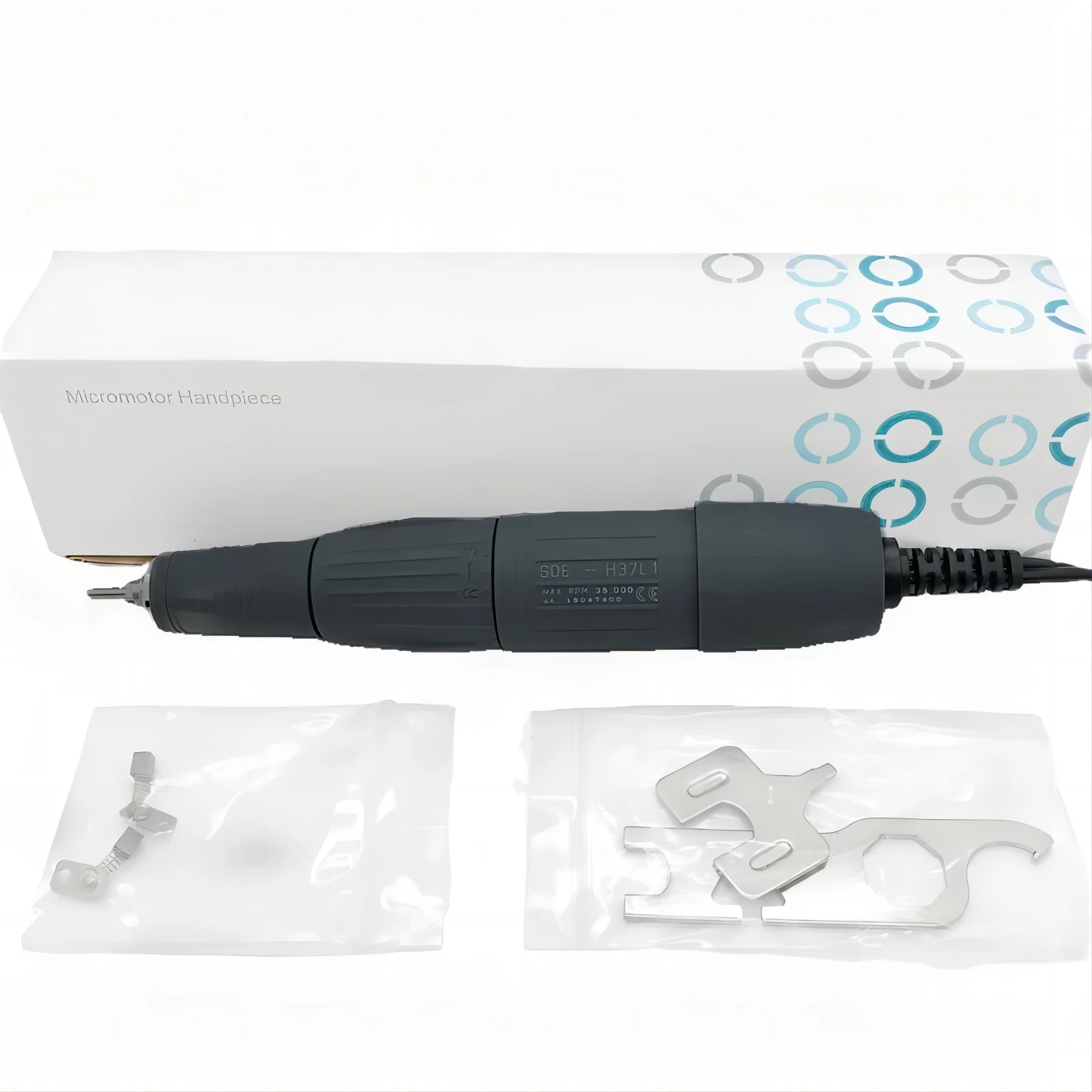 65W Electric Nail Drill 35000RPM H37L1 Handpiece For BT Marathon Milling Cutter Pedicure Manicure Machine Grinding Tool