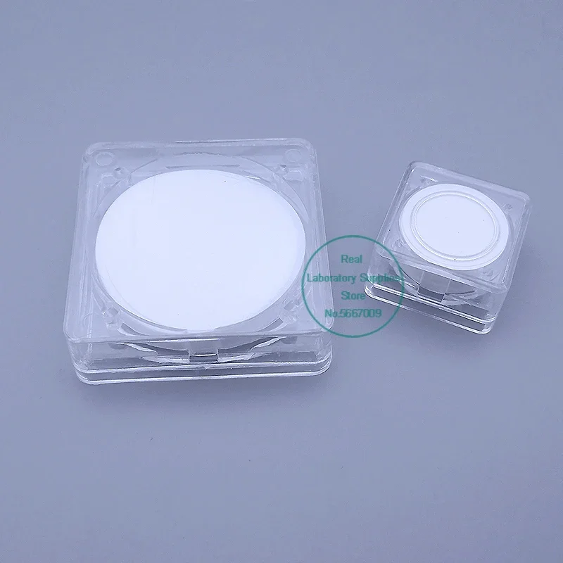 Membrana de filtro microporosa para experimento, Lab Organic Nylon, translúcido, tamanho de poro grande, N66, 13mm-150mm, 15um, 40um, 60um, 50pcs