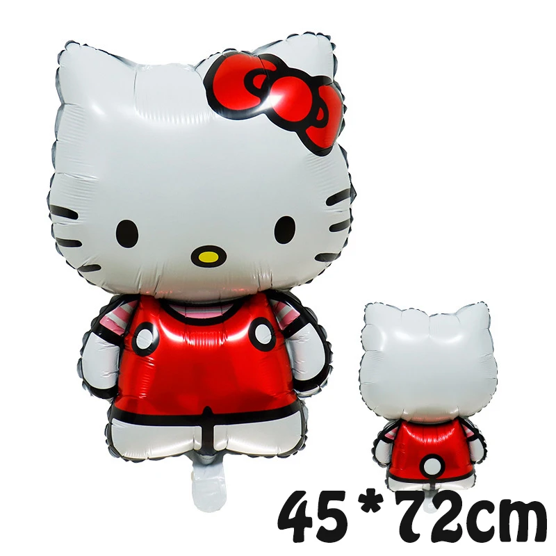 Sanrio Hello Kitty Palloncino Bambini Decorazione festa di buon compleanno Hello Kitty Figura anime Palloncini Fornitura per feste simpatico cartone animato