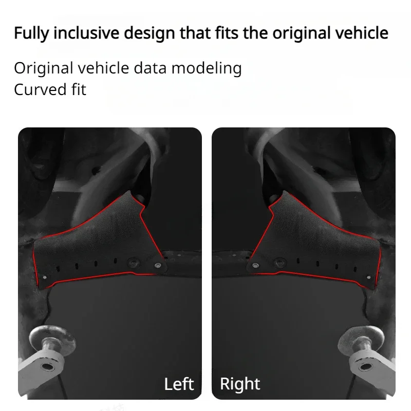 For Tesla New Model 3 Highland 2024 Chassis Coolant Pipe Lower Guard Plate Armor Protection Cover Carbon Steel Car Accessories