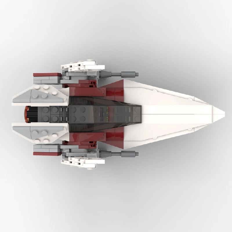 مجموعة بناء نجمية مخصصة من 217 قطعة، طراز ألفا-3 نيمبوس-كلاس في-وينج ستارفايتر، هدية احتفالية للأطفال