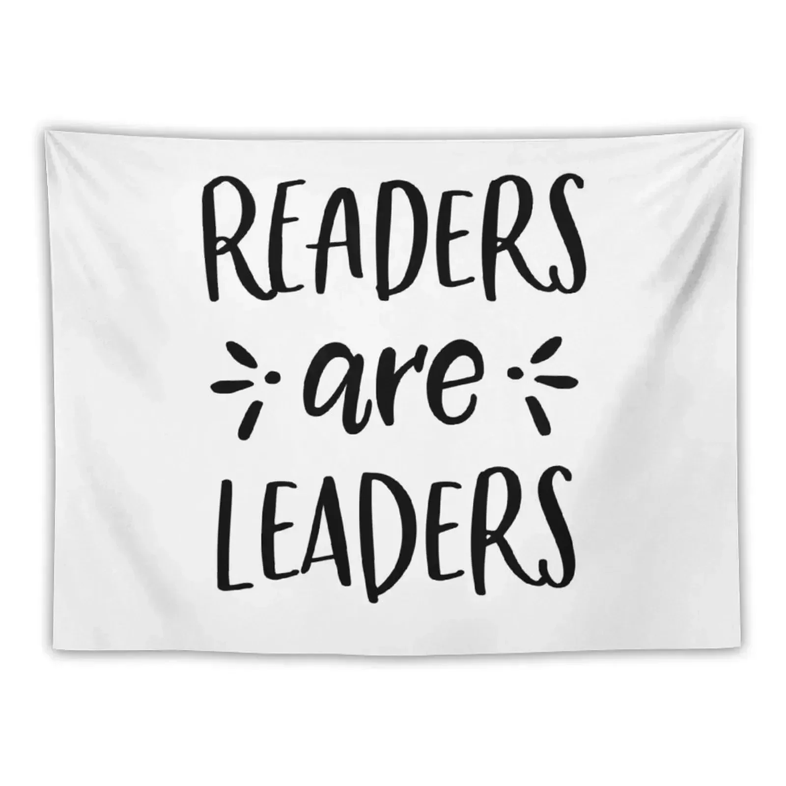 

Readers are Leaders Tapestry Cute Room Decor Decorative Wall Living Room Decoration Aesthetics For Room Tapestry