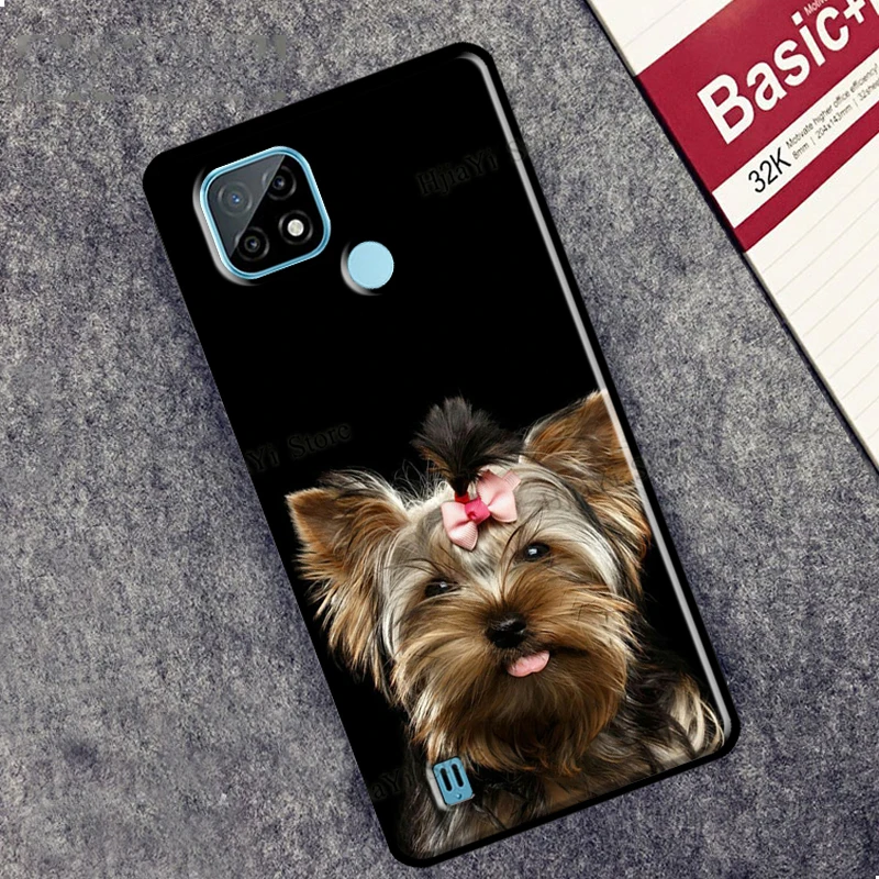 Yorkshire terrier dog For OnePlus Nord 2 8T 9R 7 8 9 Pro Phone Case For Realme 8 Pro C3 C21 GT Neo Q3 6 7 Pro