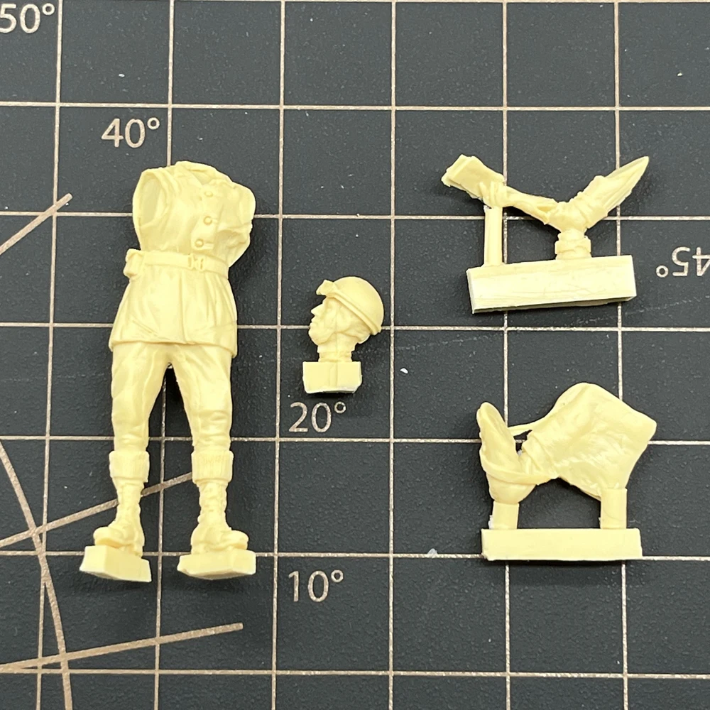 Kits de figuras de modelo de resina 1/35 GK, tema militar, sin montar y sin pintar, 182RTC