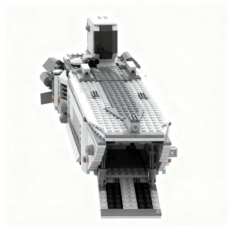 

1017PCS Star Battle Movie MOC First Order Transporter Model DIY Creative Ideas ChildToy Birthday Gift Christmas Blocks 75103
