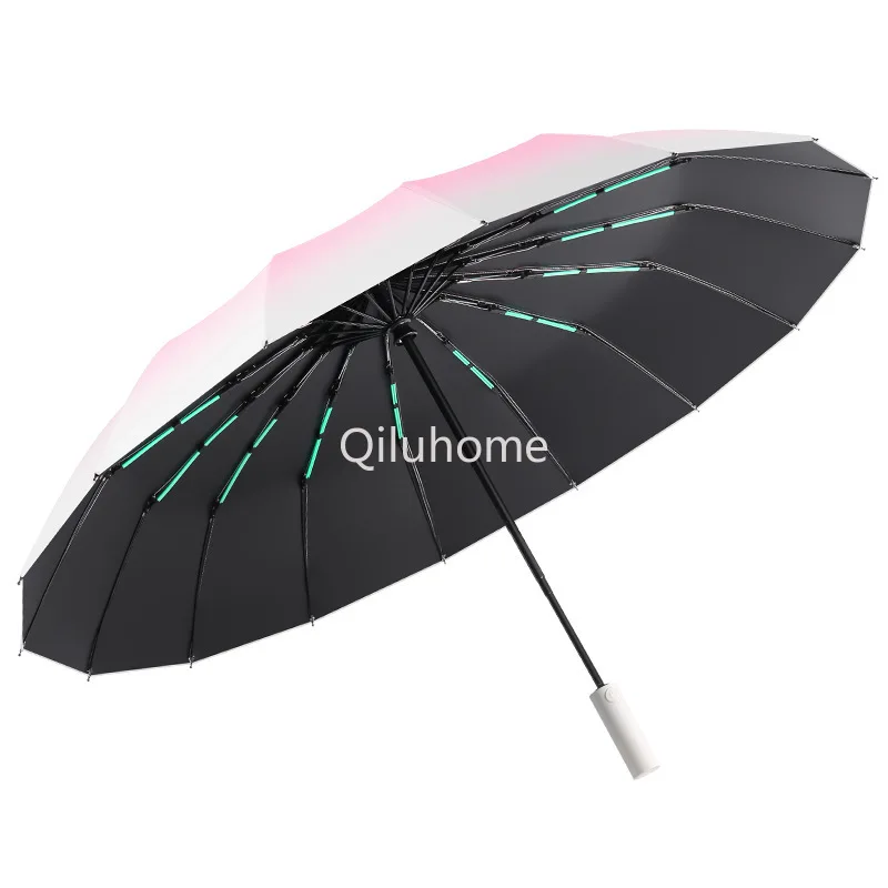 New 32-Bone Automatic plus-Sized Umbrella Sun Protection Sunshade