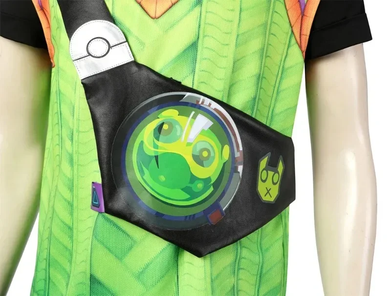 

В наличии игра Valorant Gekko Agent Косплей Костюм Рубашка Брюки и аксессуары Мужские костюмы аниме наряд на заказ