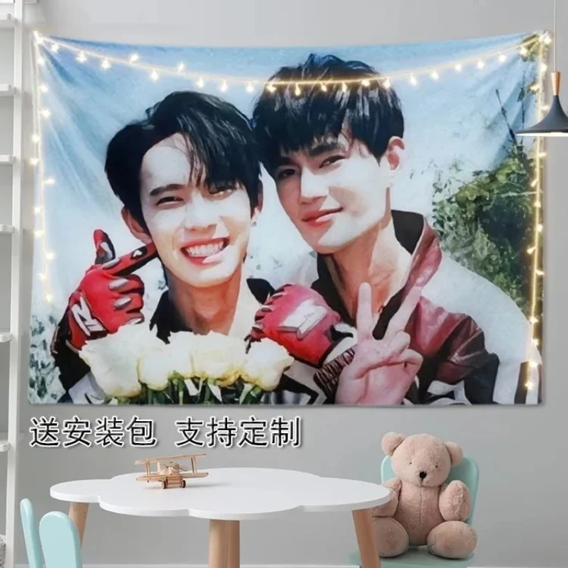 Poohpavel Poster Thai TV Pit Babe The Series Drama Stills Background Hanging Wall Cloth Picture Home Decor Tapestry