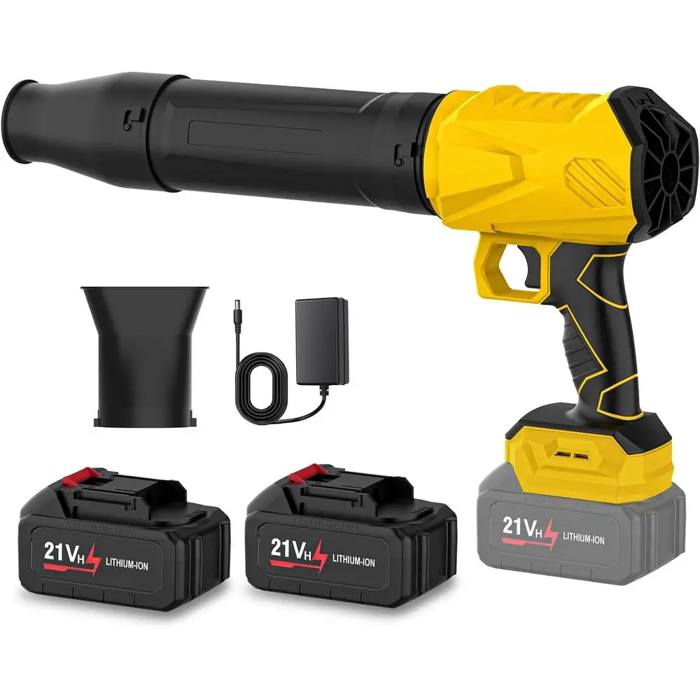 

Беспроводная воздуходувка Lea с аккумулятором, турбовоздуходувка с 500 000 об/мин, ручная воздуходувка Lea для ухода за газоном, портативная легкая воздуходувка для травы