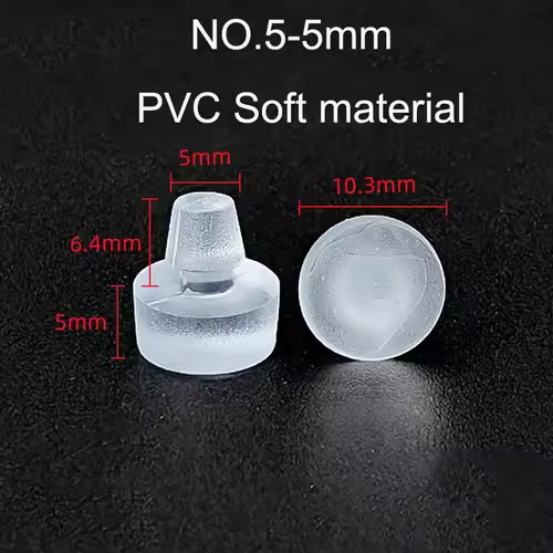 10/20pcs Round PVC Furniture Foot Nail Rubber Glide Nail Office Table Chair Leg Floor Protector Round Sliding Disc Noise Killer - Image 34