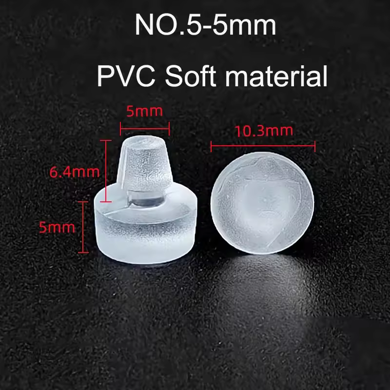 10/20pcs Round PVC Furniture Foot Nail Rubber Glide Nail Office Table Chair Leg Floor Protector Round Sliding Disc Noise Killer - Image 34