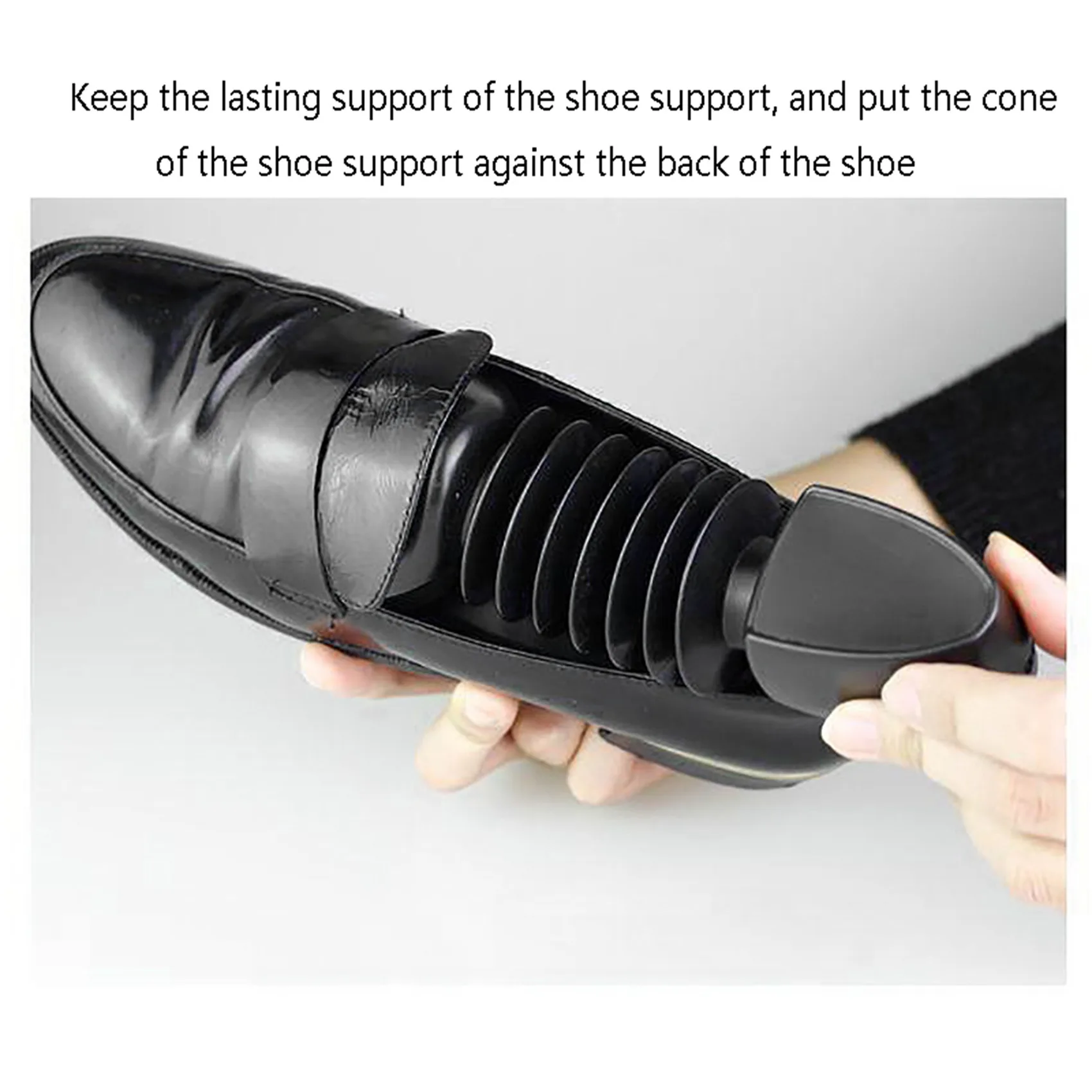 

ABRT-2 Pair Adjustable Shoe Tree Shoes Shade Trees Shoe Stretcher Shaper Tree For Men 41-44