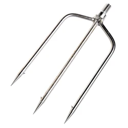 77HC Stainless Steel Prong Fish Fork Fishing Ice Breaker AccessoryTackleTool