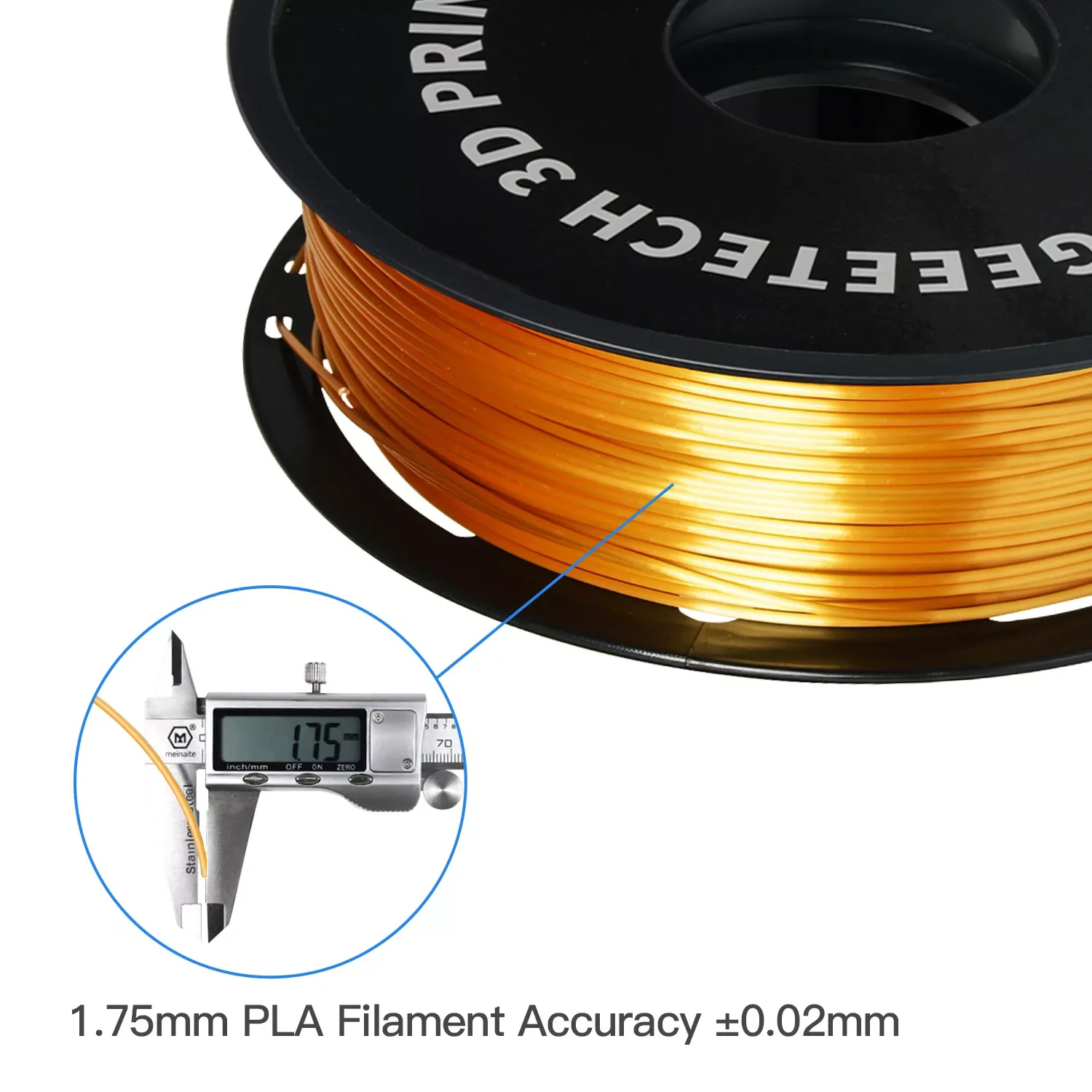 GEEETECH 1 kg 1,75 mm PETG 3D-Drucker-Filament, Vakuumverpackung, Übersee-Lager, schneller Versand – Detail 3