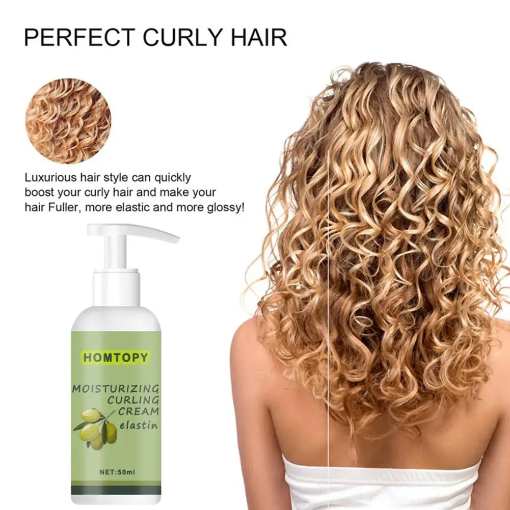 1/3/5/10pcs Curly Hair Volumizing Cream Anti Frizz Hair Conditioner Volume Hair Styling Mousse For All Hair Types Wavy Beauty