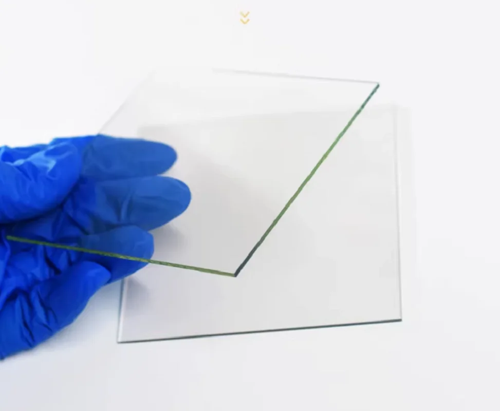 100x56x1.1mm 15 ohm/sq  10pcs Lab Transparent Conductive Fluorine Doped Tin Oxide (FTO) Coated Glass w