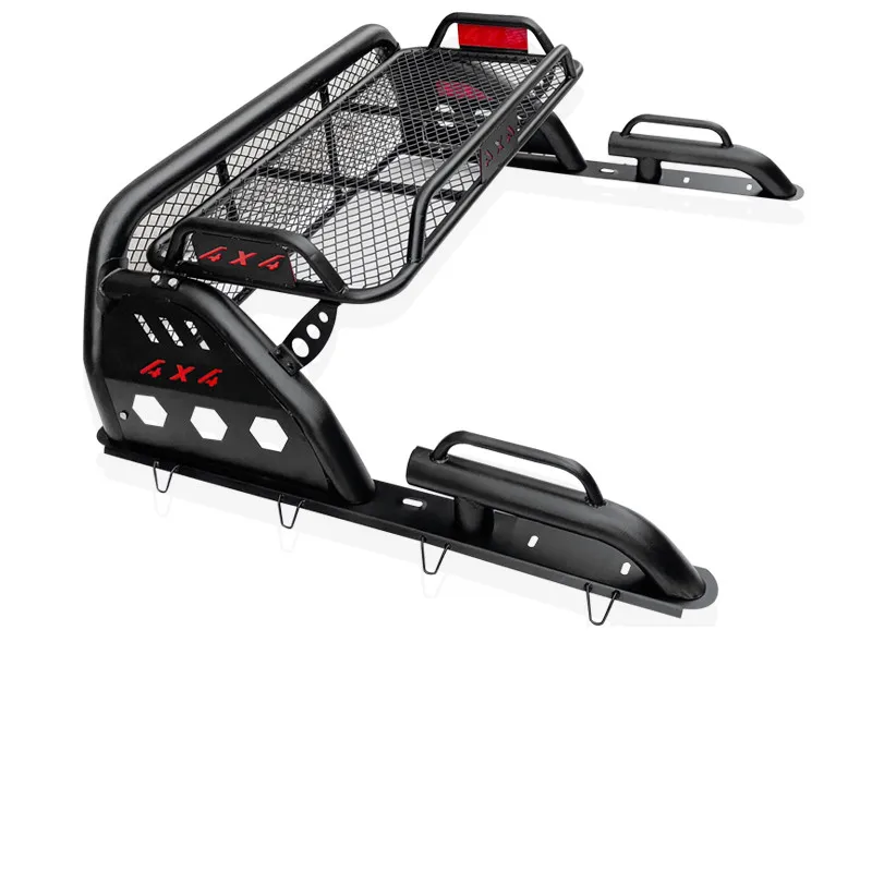 Pickup truck modified gantry carriage armrest guardrail put roller for passenger use