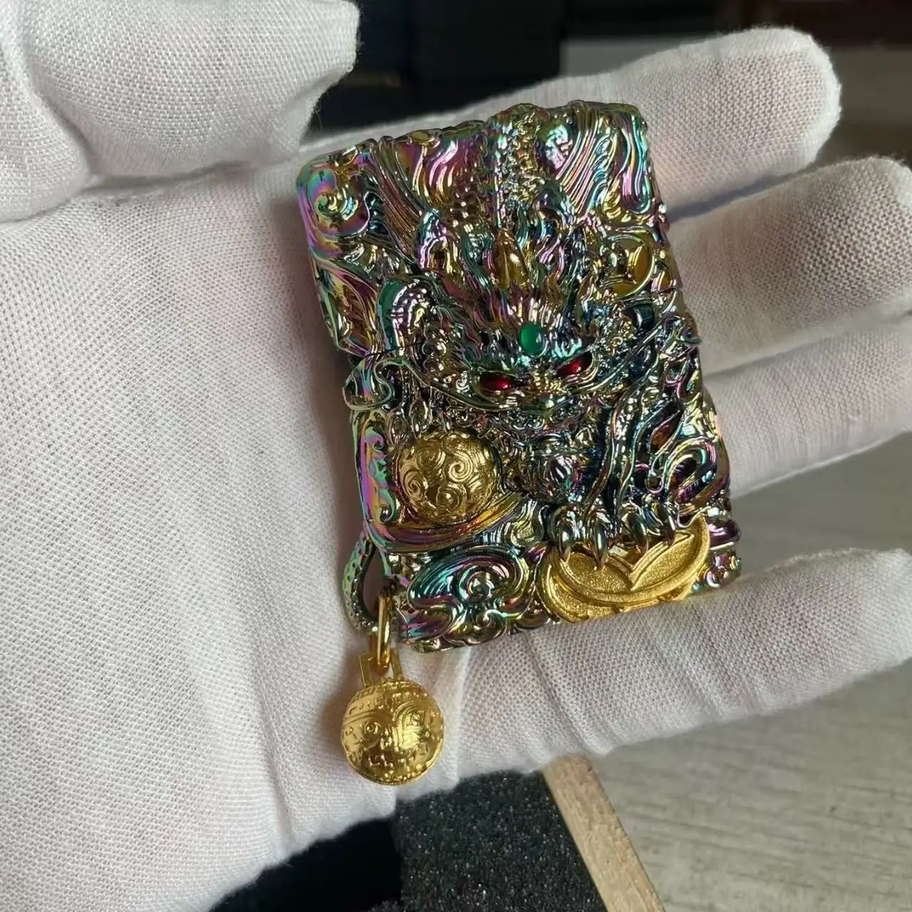 Heavy Armor Fuel Lighter for Government Agencies,Pixiu Relief Lighter for Attracting Wealth,collecting Hobbies,holiday Gifts