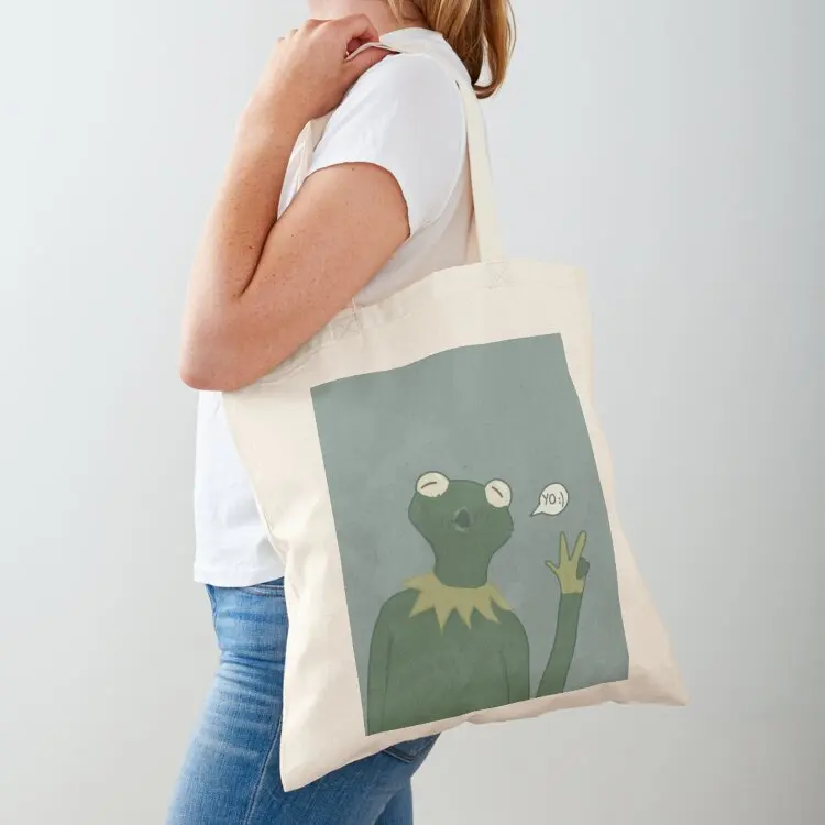 

Kermit the Magnificent, bigger than ever Tote Bag large tote bag Reusable bags Handbags