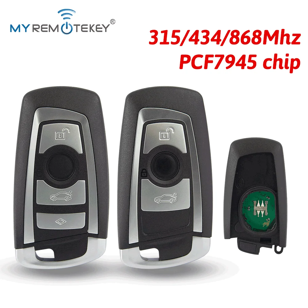 

REMTEKEY Smart key 434/315/868Mhz PCF7945 chip for BMW F series CAS4+/ FEM 3/4 button