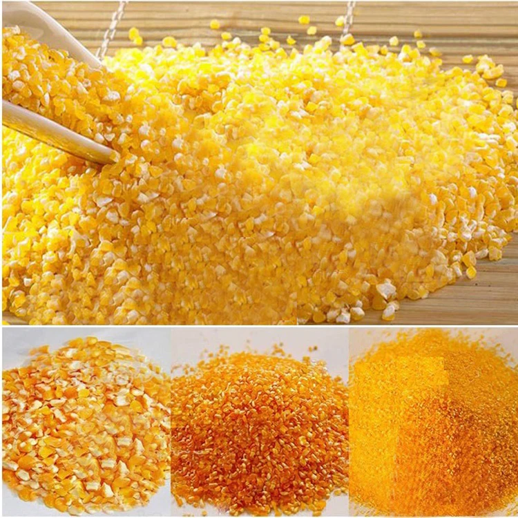 Cheap Price Maize Grits Wheat Groats Rice Broken Flour Milling Machine For Making Corn Grits