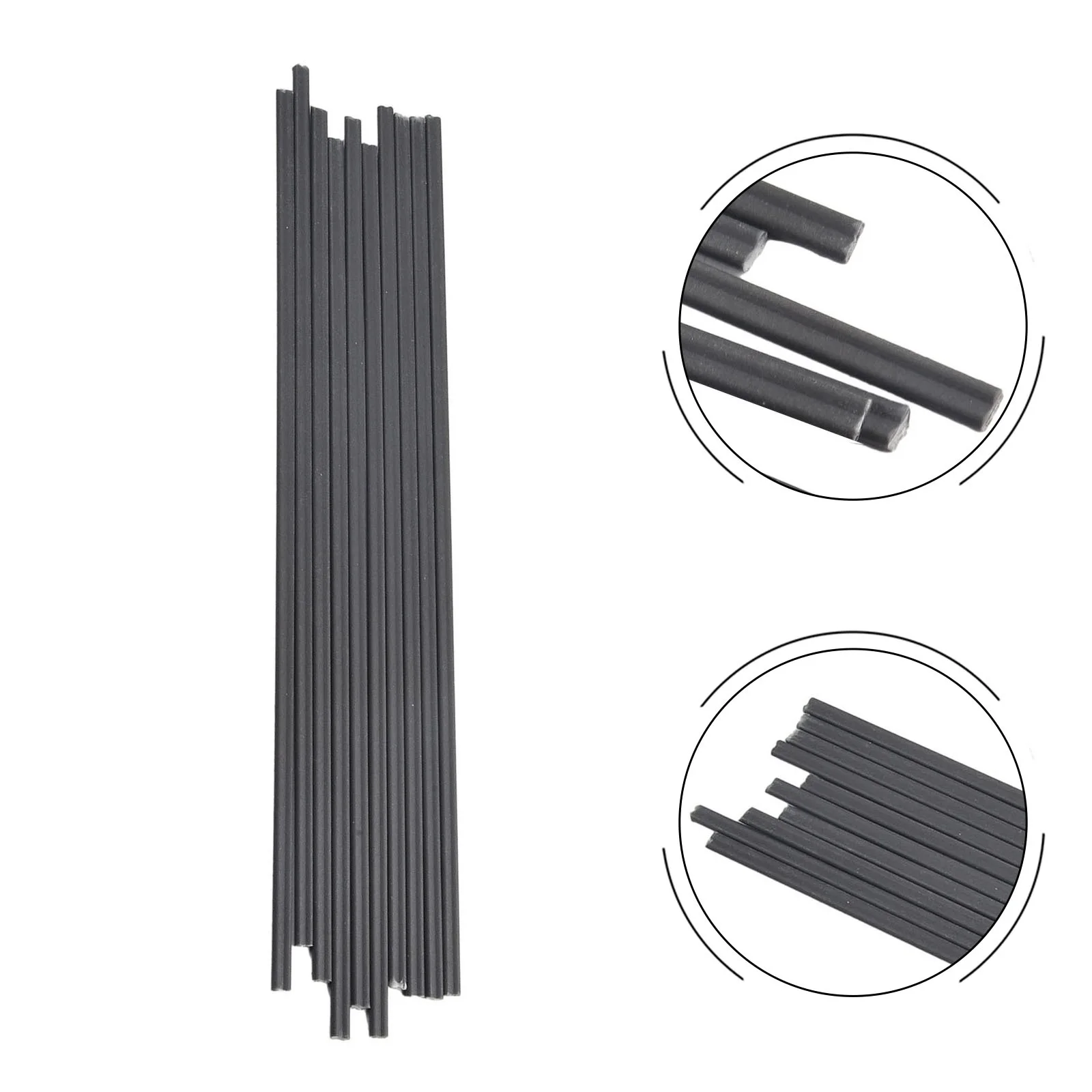 Practical Useful Plastic Welding Rods Soldering Supplies Soldering Tools 9.84 Inch ABS/PP/PVC/PE Bumper Repair