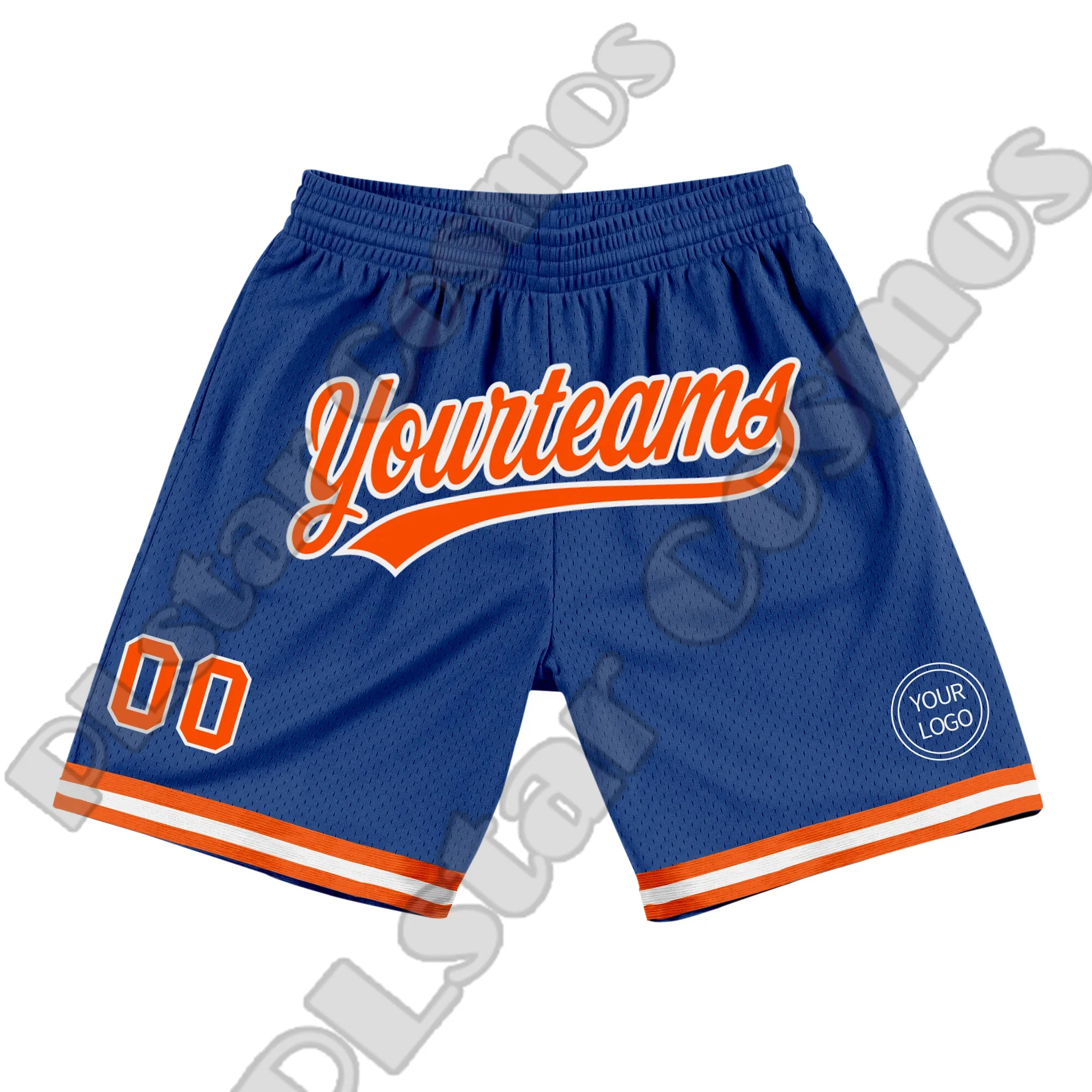 Nome personalizado Logotipo Número da equipe Basquete Shorts Calças Retro Malha Respirável Sportswear 3DPrint Verão Harajuku Drop Shipping X5