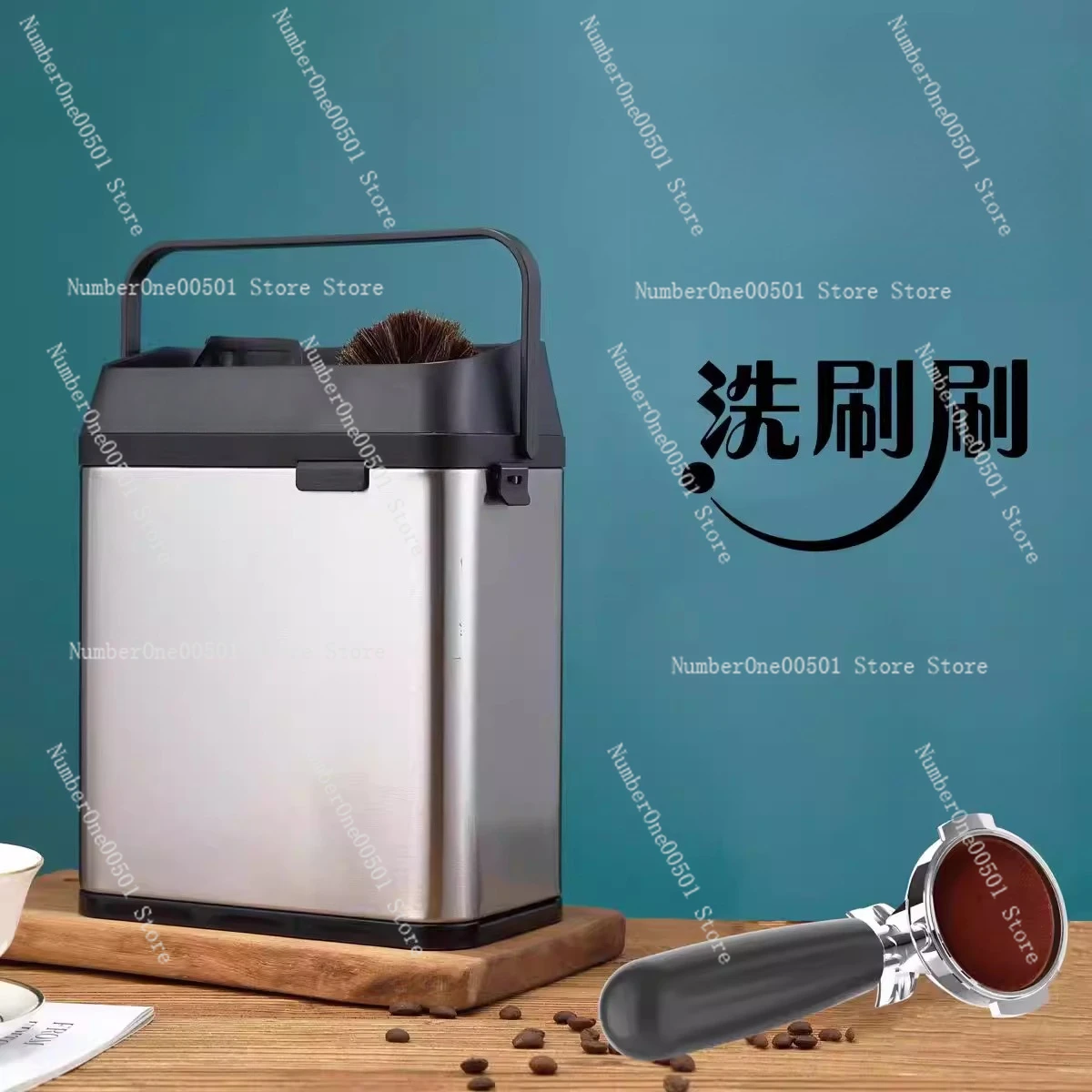 

Electric Portafilter Basket Cleaner Automatic Washer for Espresso Machine Tools Accessory