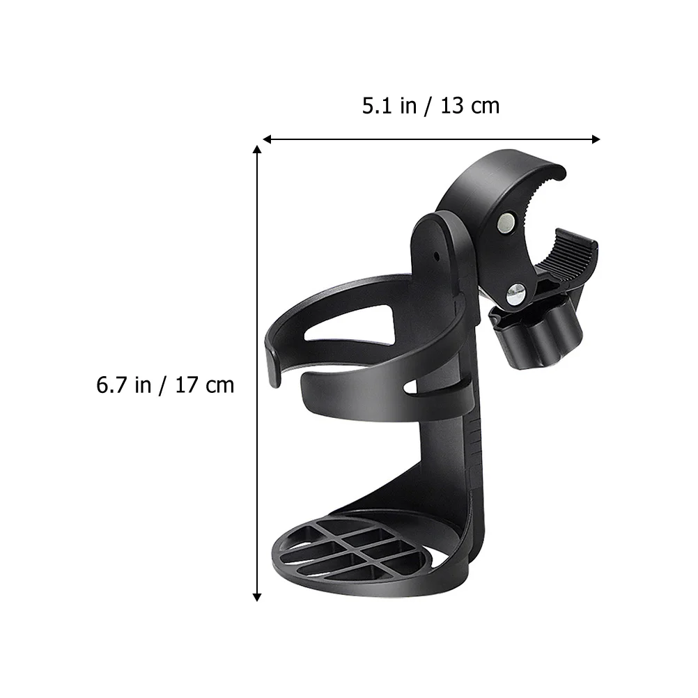 حامل أكواب لعربة الأطفال العالمي للكرسي المتحرك ووكر ومقود الدراجة وحامل مشروبات قابل للتعديل لأكواب علب الزجاجات