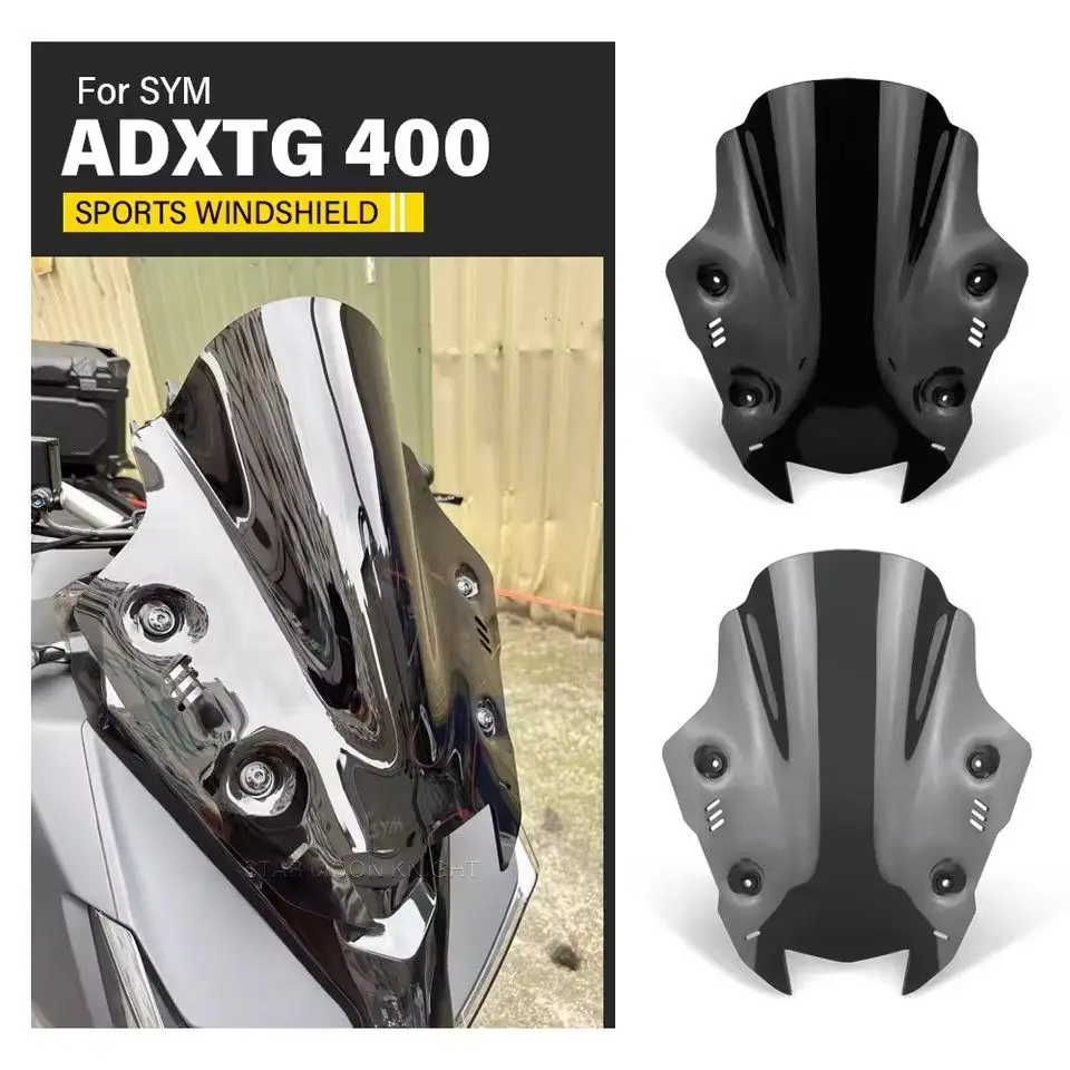 For SYM Saber Tooth Tiger ADXTG Modification Front Windshield Saber Tooth Tiger 400 Competitive Windshield 2025 accessories