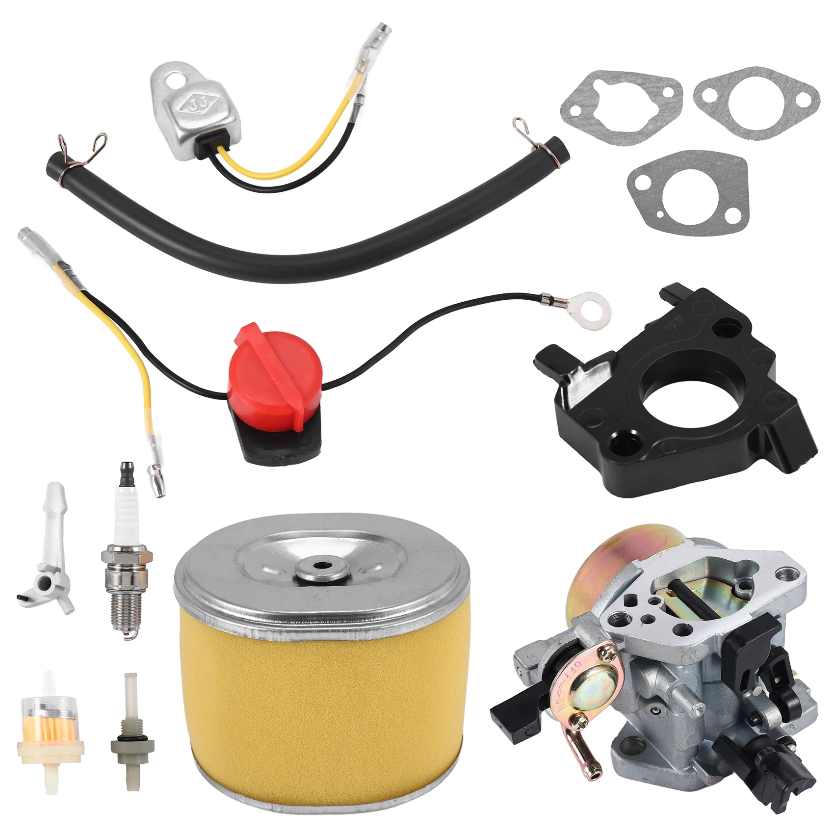 Carburetor for Honda GX340 11HP GX 390 GX390 13HP Engine with Air Filter Charging Kit