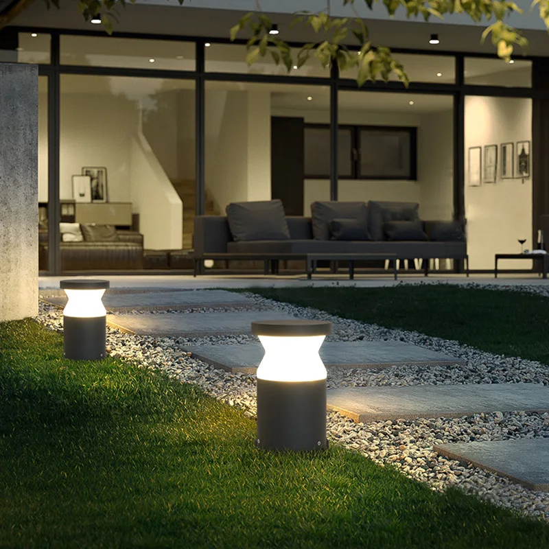 Modern Simple Outdoor Lawn Courtyard Garden Landscape Waterproof Outdoor Lights
