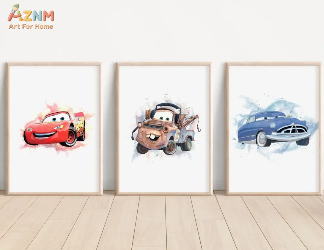 2D Flat Disney Cars…