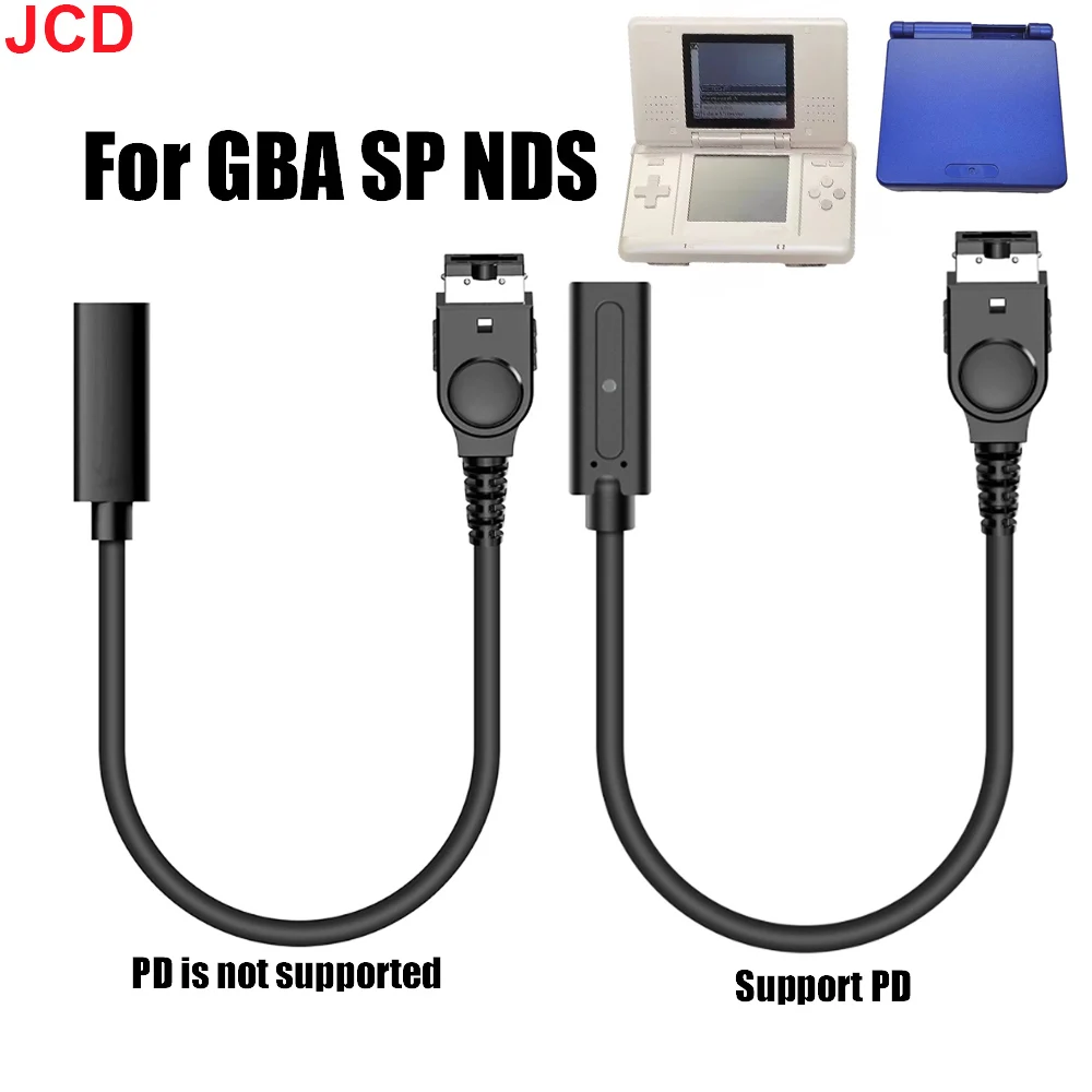 

JCD 1pc USB Type-C Fast Charging Cord Adapter Game Console Charger Cable For GameBoy GBA SP Game Console Cable Accessories