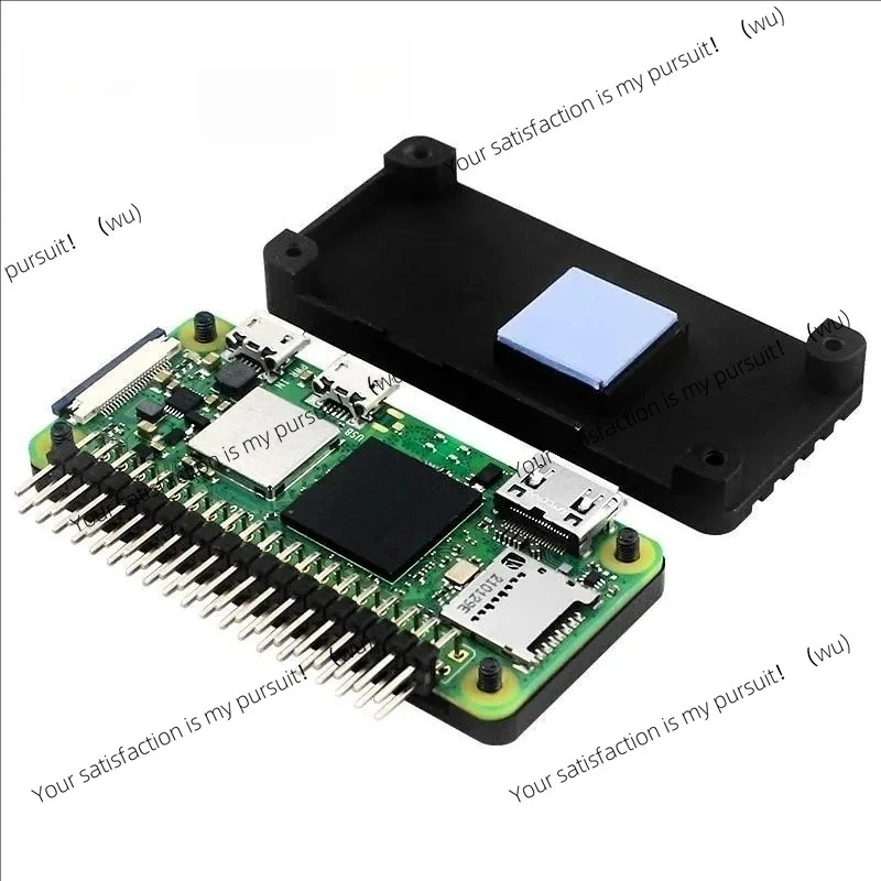 For Raspberry Pi Zero/Zero W/Zero 2W Aluminum Shell Protective Case Kit Universal DIY Shell Cooling Enclosure with Pin Header