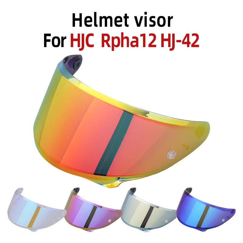 

HJ42 Helmet Visor For HJC Rpha12 UV Protection Shield Cascos Moto Visera Capacetes Accessories anti fog stickers windglasses