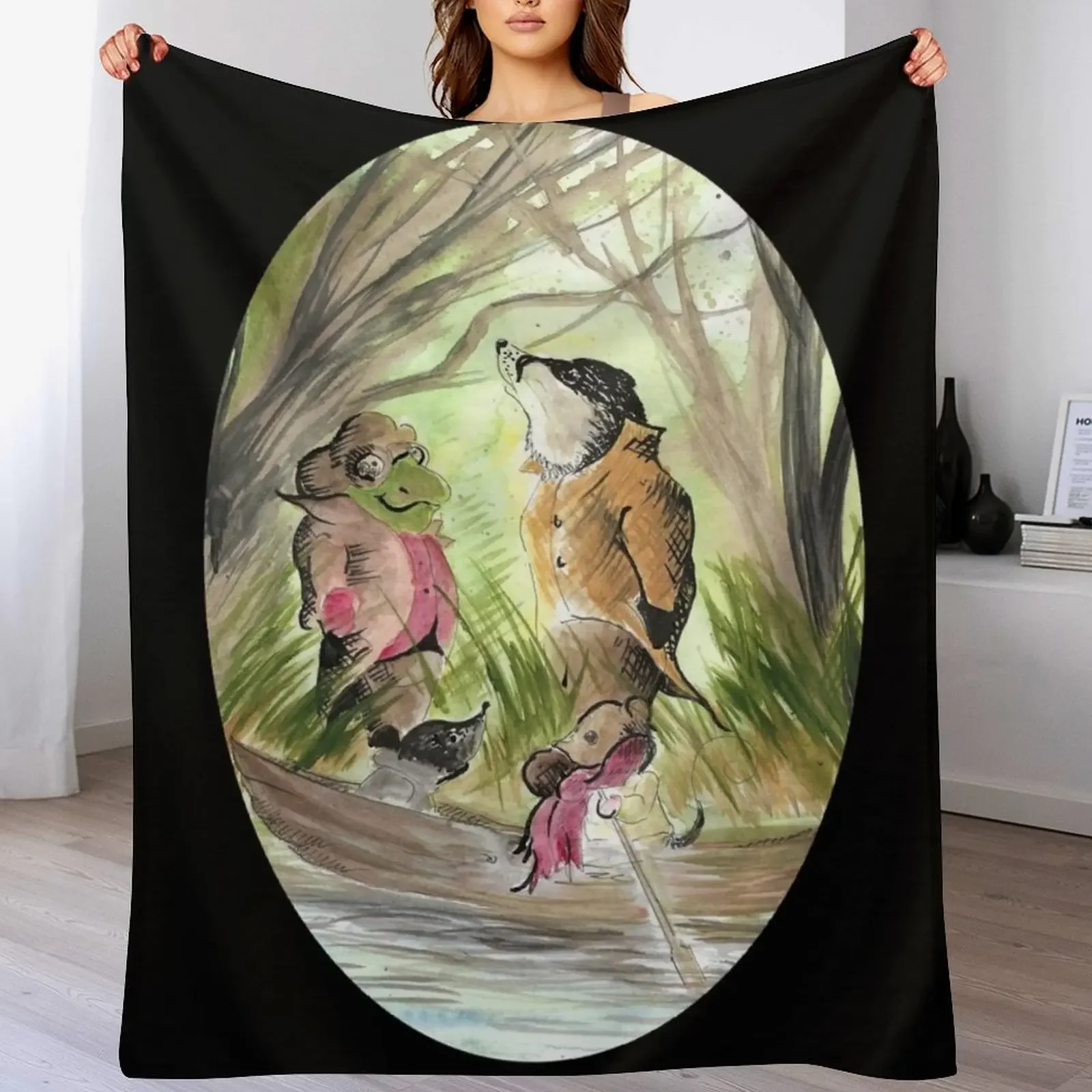 

Old Friends 28/11/21 Throw Blanket Stuffeds for sofa Bed linens Hairys Blankets