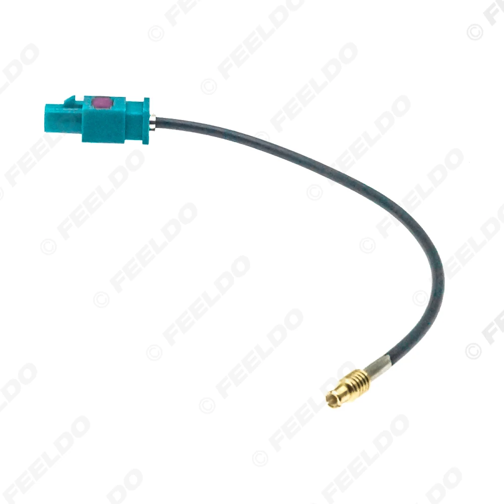 FEELDO Universal Male Fakra To Male MCX Aerial Adaptor Cable For DAB Retention Installation