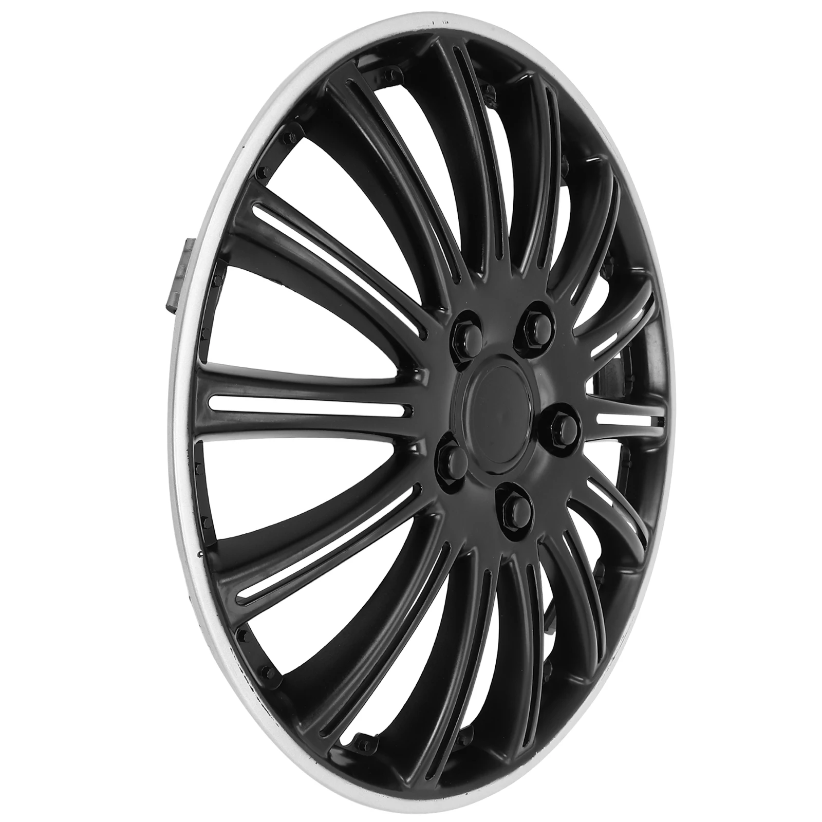 

14 Inch Car Hubcap Decorative Wheel Hub Cover Firm Plastic Material Resists Deformation Quick Install for Everyday Driving
