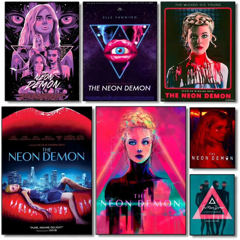 Classics Movie The Neon Demon Poster Wall Art Painting For Home Room Decoration Bedroom Wall Decor Waterproof Posters